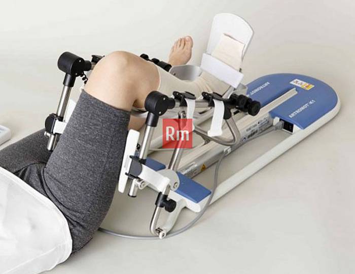 Оборудование для реабилитации: тренажер для разработки тазобедренного сустава